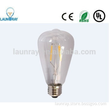 E26 LED 8W Filament Lamp Vintage Cylinder Bulb Style UL listed